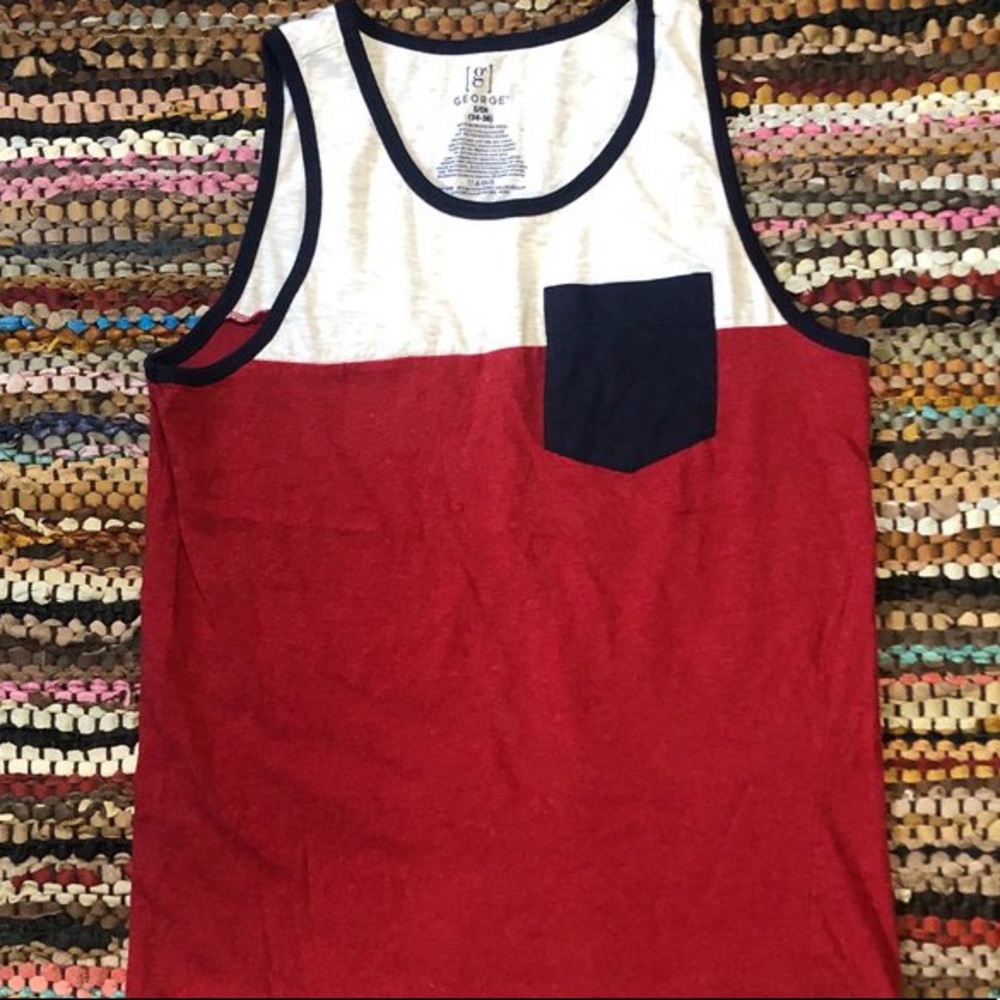 color block tank top